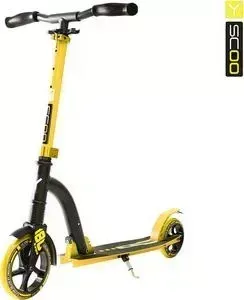 Самокат Y-Scoo RT 180 SLICKER с амортизатором Deluxe yellow