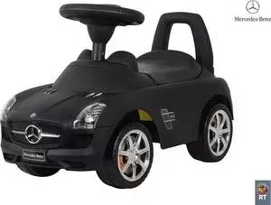 Каталка RT -автомобиль 332Р Mercedes-Benz с музыкой - черный матовый