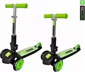 Самокат Y-Scoo RT TRIO 120 green