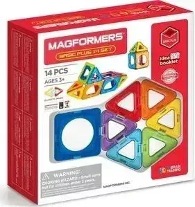 Магнитный конструктор Magformers Basic Plus 14 set