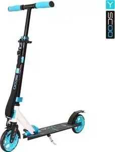 Самокат Y-Scoo RT 145 CITY Hong Kong NEW Technology aqua-white