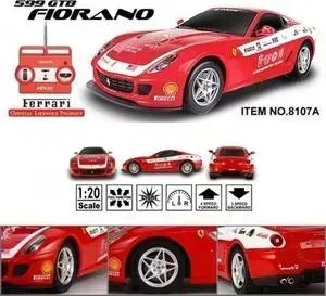 Радиоуправляемая машинка  MJX * Ferrari 599 GTB Fiorano масштаб 1-20 (8107A)