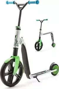 Самокат Scoot&amp;amp;Ride -беговел ScootRide трансформер Highway Gangster 2 в 1 (бело-зелено-синий) 1625528