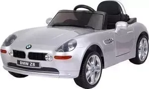 Электромобиль Farfello JE1288 BMW Z8 (лицензия, 12V, металлик, EVA, экокожа) серебристый