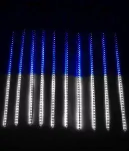 Комплект Light Тающие сосульки 24V, 10х0.8м, 840 Led., белый-синий