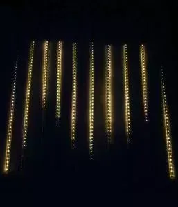 Комплект Light Тающие сосульки 24V, 10х0.8м, 840 Led., тепл. белый