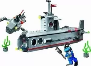 Конструктор  * Brick Подводная лодка - B-816