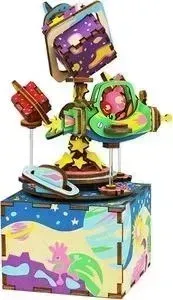 Конструктор  * Деревянный 3D - музыкальная шкатулка Robotime *The Universe* - AM403