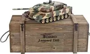 Радиоуправляемый танк Taigen Leopard 2 A6 CAMO RTR масштаб 1:16 2.4G - TG3889-1B-CM
