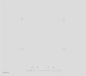 Панель варочная индукционная GRAUDE IK 60.2 BW