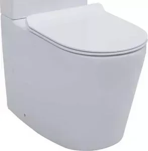 Унитаз компакт AQUANET напольный Atago-C1 BL-104N-TPT с тонким сиденьем микролифт (203350)
