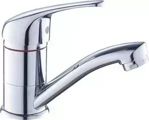 Смеситель для кухни GROSS AQUA Mini с поворотным изливом 15 см (3210213C - G0109)