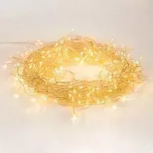 Гирлянда Neon-Night "Твинкл Лайт" 10 м, прозрачный ПВХ, 80 LED, цвет ТЕПЛЫЙ БЕЛЫЙ