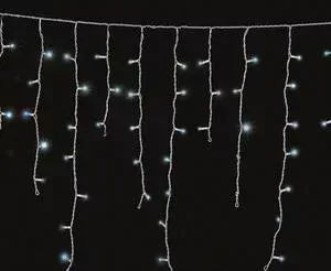 Гирлянда Neon-Night Айсикл (бахрома) светодиодный, 1,8 х 0,5 м, белый провод, 230 В, диоды синие, 48 LED