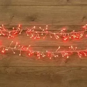 Гирлянда Neon-Night "Мишура LED" 3 м прозрачный ПВХ, 288 диодов, цвет красный