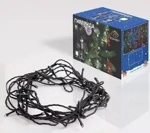 Гирлянда Neon-Night "Твинкл Лайт" 4 м, темно-зеленый ПВХ, 25 LED, цвет белый