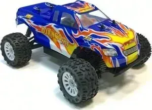 Радиоуправляемый монстр ApexHobby Django MT Blue Orange Edition 4WD RTR масштаб 1:18 2.4G