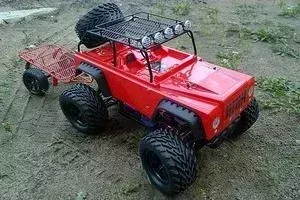 Радиоуправляемый монстр ApexHobby Mega Jeep Red 4WD RTR масштаб 1:10 2.4G