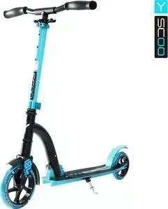 Самокат Y-Scoo RT 180 SLICKER с амортизатором Deluxe blue