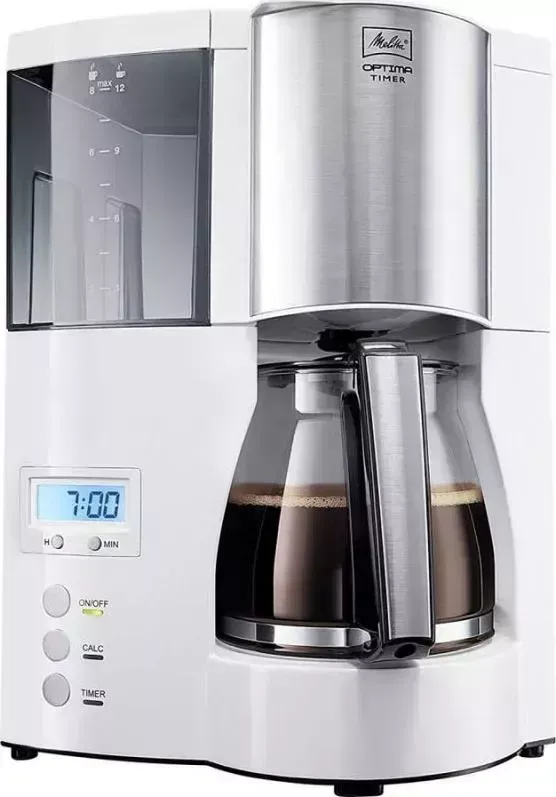 Кофеварка Melitta Optima Timer белый