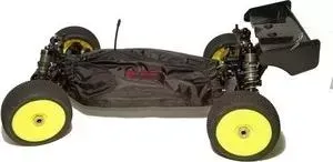 Зимний на липучках защитный чехол для радиомодели COBRA Polymotors RC SERPENT 811 E SPORT - PolyM-CovSerp02Bl