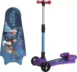 Самокат 1TOY Disney Холодное Сердце (2018), подсветка и парогенератор Т11693