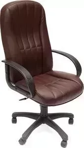Кресло офисное TetChair СН833 кож/зам, коричневый, 36-36