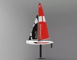 Радиоуправляемая яхта Volantex RC Compass RG65 650 мм RTR 2.4 G