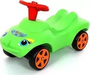 Каталка WADER 44617 "Мой любимый автомобиль" зеленая со звуковым сигналом