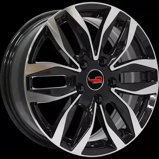 Диск автомобильный REPLICA MI119 LEGEARTIS 6.5X16/5X114.3 ET46 D67.1 BKF