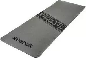 Тренировочный коврик Reebok RAMT-11024GRS (мат) для фитнеса нескользящий (серый)