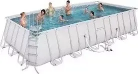 Бассейн каркасный BESTWAY 56474/56229 прямоугольный 732x366x132 см
