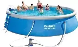 Бассейн BESTWAY с надувным бортом 57212 BW 549х122 см 21182 л