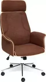 Кресло офисное TetChair COZY ткань, коричневый 117
