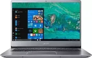 Ноутбук ACER Swift 3 SF314-54-8456 (NX.GXZER.010) silver 14" (FHD i7-8550U/8Gb/256Gb SSD/Linux)