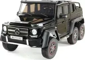 Двухместный электромобиль Aibeila Mercedes Benz G63 6x6 4WD - ABL1801-BLACK-PAINT