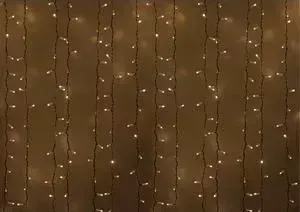 Гирлянда Neon-Night "Светодиодный Дождь" 2х1,5м, постоянное свечение, белый провод, 230 В, диоды ТЕПЛЫЙ БЕЛЫЙ, 360 LED