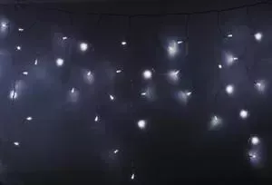 Гирлянда Neon-Night Айсикл (бахрома) светодиодный, 4,8 х 0,6 м, прозрачный провод, 230 В, диоды белые, 176 LED