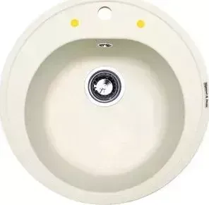 Мойка кухонная ZIGMUND SHTAIN Kreis 505 каменная соль (4250055630134)
