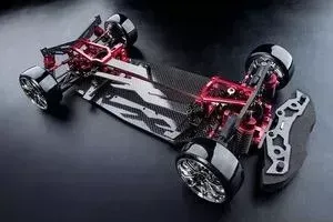 Комплект MST для сборки модели для дрифта XXX-D VIP Red 4WD KIT масштаб 1:10 2.4G