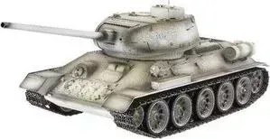 Радиоуправляемый танк Taigen Russia T34-85 Winter Camouflage Edition масштаб 1:16 2.4G