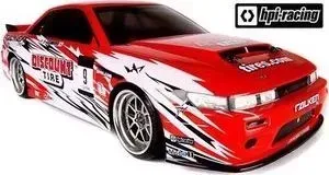 Радиоуправляемая машина для дрифта HPI Racing Discount Tire/Falken Tire Nissan S13 4WD RTR масштаб 1:10 2.4G