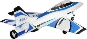 Радиоуправляемый самолет TOPrc Jet Star синий 65mm PNP - top029B