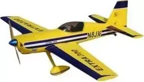 Радиоуправляемый самолет HobbySky Extra 300 H PNP (yellow)