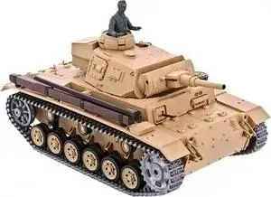 Радиоуправляемый танк Heng Long Tauch Panzer III Ausf H Pro масштаб 1:16 40Mhz