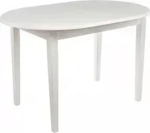 Стол раскладной Woodville Lugano butter white деревянный