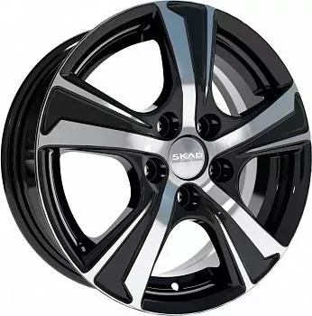 Диск автомобильный СКАД КРИТ 5.5X14/4X100 ET45 D67.1 Алмаз