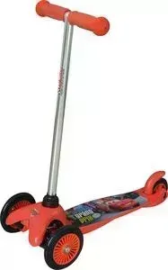 Самокат 1TOY Тачки, красный, Т58415