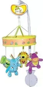Музыкальный мобиль Biba Toys Мои друзья из джунглей 772