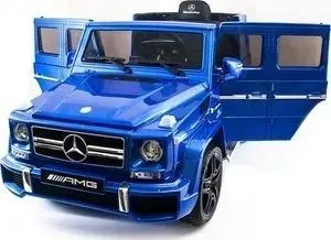 Детский электромобиль Harleybella Mercedes Benz G63 LUXURY 2.4G - Blue - HL168-LUX